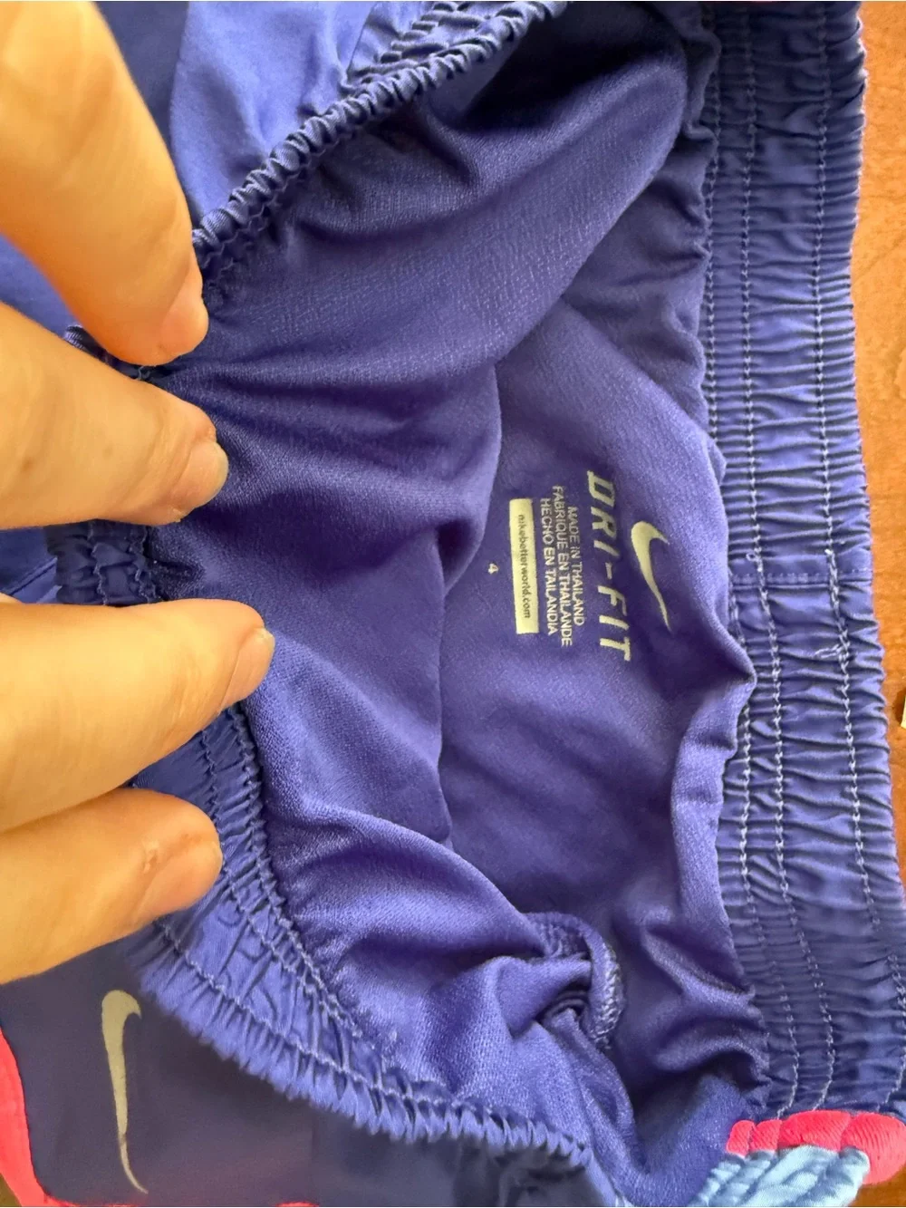 Kids size 4 athletic shorts Nike